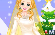 Snow White Christmas Bride