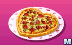 Готовим с Сарой: Пицца на День святого Валентина