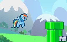 Flappy Rainbow Pony