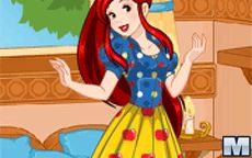 Snow White Patchwork Dress