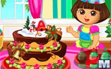 Dora Christmas Cake