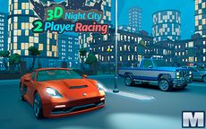 3D Night City 2 Players Racing