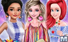 Princesses Pom Poms Fashion